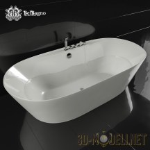 3d-модель Акриловая ванна «BelBagno BB14»