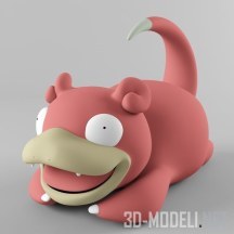 3d-модель Покемон Слоупок
