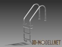 3d-модель Лестница для спуска в бассейн