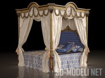 3d-модель Кровать с балдахином от Modenese Gastone