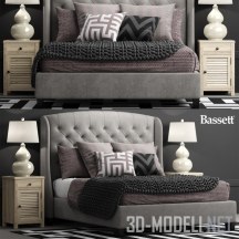 3d-модель Кровать Arched Queen от Bassett