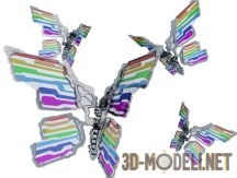 3d-модель Робот-бабочка