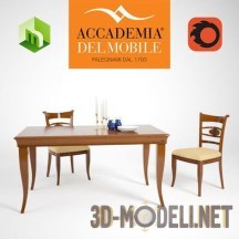 3d-модель Мебель для гостиной «Bellagio» Accademia Del Mobile