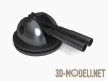 3d-модель Пулеметная турель