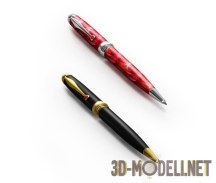 3d-модель Классическая ручка для письма