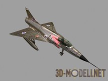 3d-модель Французкий истребитель Mirage IIIC