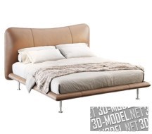 3d-модель Кровать Baia от Flou
