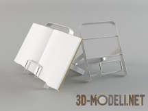 3d-модель Подставка для кулинарных книг
