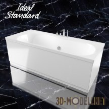 3d-модель Прямоугольная ванна AQUA DUO от Ideal Standard
