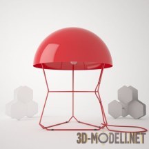 3d-модель Настольная лампа Forestier Dom и вешалка Miniforms Leaf