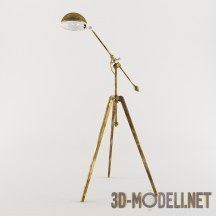 3d-модель Лампа-торшер на треноге