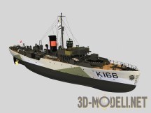 3d-модель Корвет HMCS Snowberry
