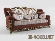 3d-модель Трехместный диван AR Arredamenti Excelsior арт. 183