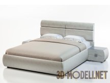 3d-модель Двуспальная кровать Dream land Niagara-1
