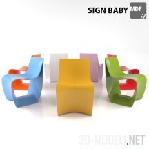 Стул Sign Baby от MDF ITALIA