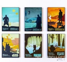 Шесть постеров «Star Wars»