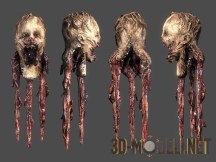 3d-модель Голова зомби из «Dead Space 3»