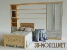 3d-модель Детская мебель «Happy night» от Ferretti&Ferretti