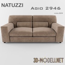 3d-модель Диван «Agio» от Natuzzi