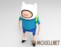 3d-модель Finn Mertens из Adventure Time