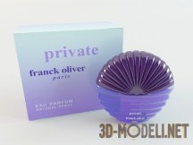 3d-модель Парфюмированная вода «Private» от Franck Olivier