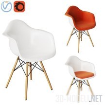Пластиковые стулья Eames от Vitra