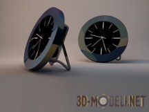 3d-модель Швейцарские часы: настольный будильник