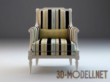 3d-модель Элегантное кресло Furman «Gretta»