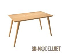 3d-модель Деревянный стол Lisabo IKEA