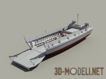 3d-модель Десантный катер LCVP