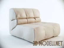 3d-модель Leather armchair Tufty-Time