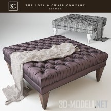 3d-модель Банкетка Danna от The Sofa & Chair Company
