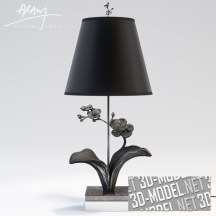 3d-модель Настольная лампа Orchid от Michael Aram