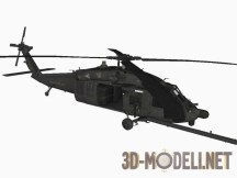 3d-модель Вертолет MH-60L Blackhaw из «Ace Combat: Assault Horizon»