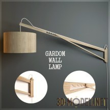 3d-модель Настенный светильник «Gardom» от Асафа Вейнбрума