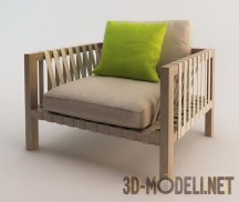 3d-модель Кресло для террасы