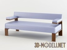 3d-модель Набор универсальной мебели, диван и кресло