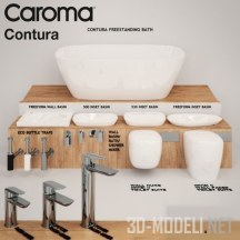 3d-модель Набор Contura Collection от Caroma