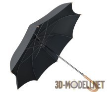 3d-модель Черный зонт