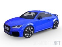 3d-модель Автомобиль Audi TTRS Coupe 2020