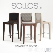 3d-модель Барный стул Bossa Sollos