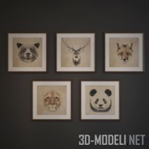 Картины с животными