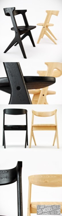 3d-модель Два стула от Tom Dixon