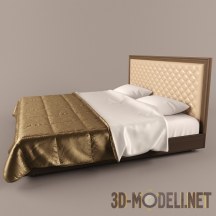 3d-модель Двуспальная кровать «Adriano»