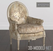 3d-модель Кресло Massoud Tea Garden