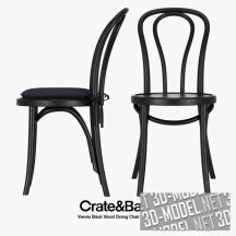 3d-модель Стул Vienna от Crate & Barrel