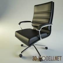 3d-модель Кресло на колесиках Elit 1