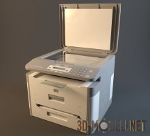 3d-модель Лазерный принтер DP Laser Flash 9000 MFU
