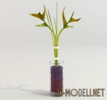 3d-модель Абстрактное футуристическое растение
