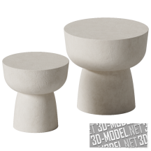 3d-модель Стол Mushroom Solid от Alentes
